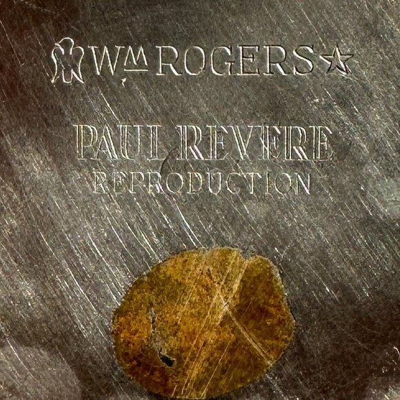 WM Rogers Paul Revere Reproduction Silver Creamer - Picture 11 of 15
